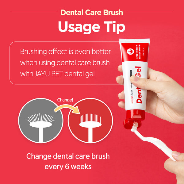 Jayu Pet Dental Gel & Toothbrush