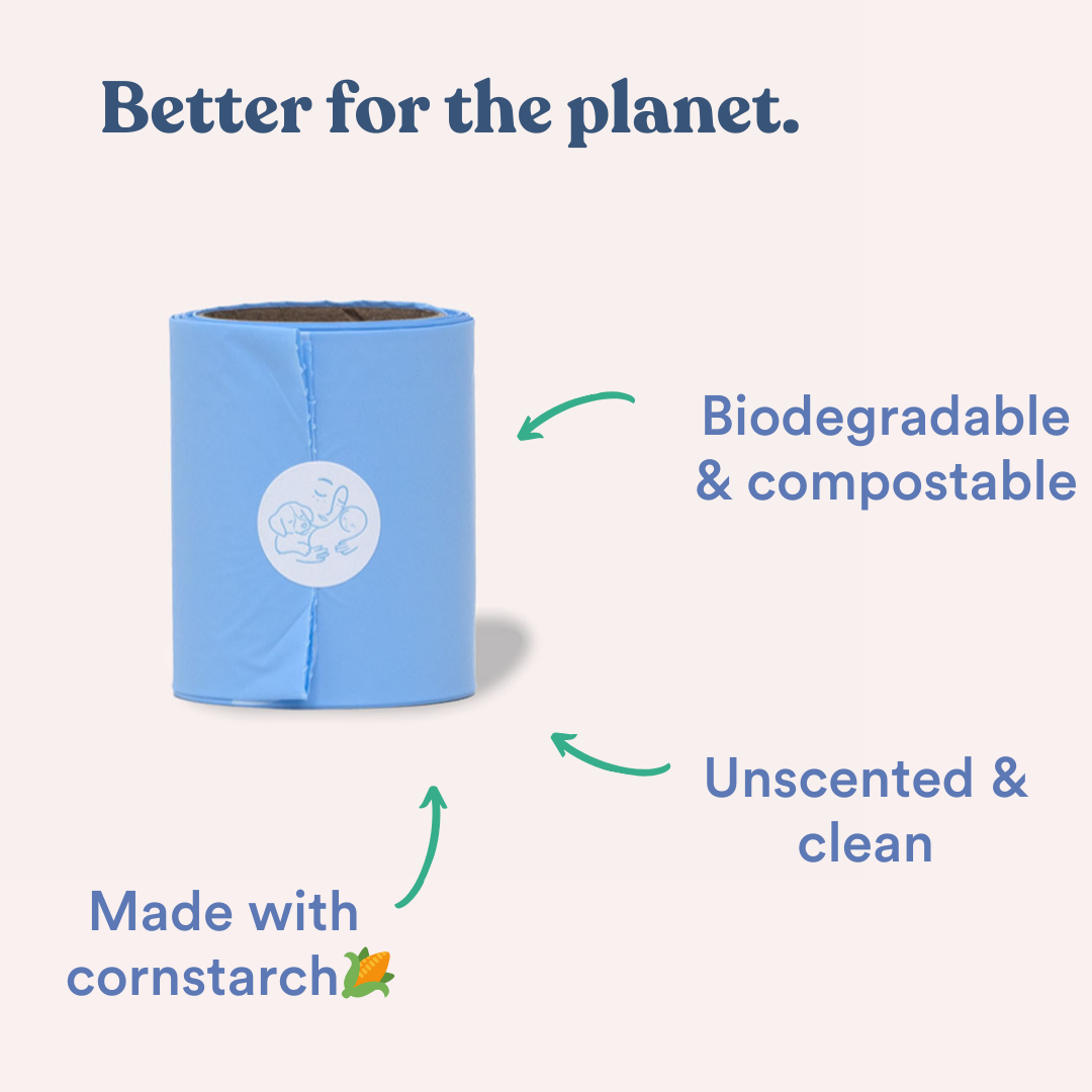 Plume Care The Duo Holder | Wet Wipe & Poo Bag Refill