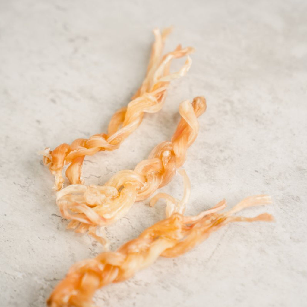 PAWFF Treats - Braided Pork Tendon