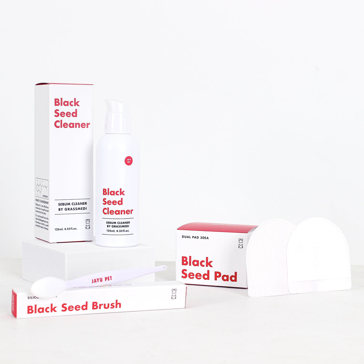 Jayu Pet 3-Step Cat Acne Kit