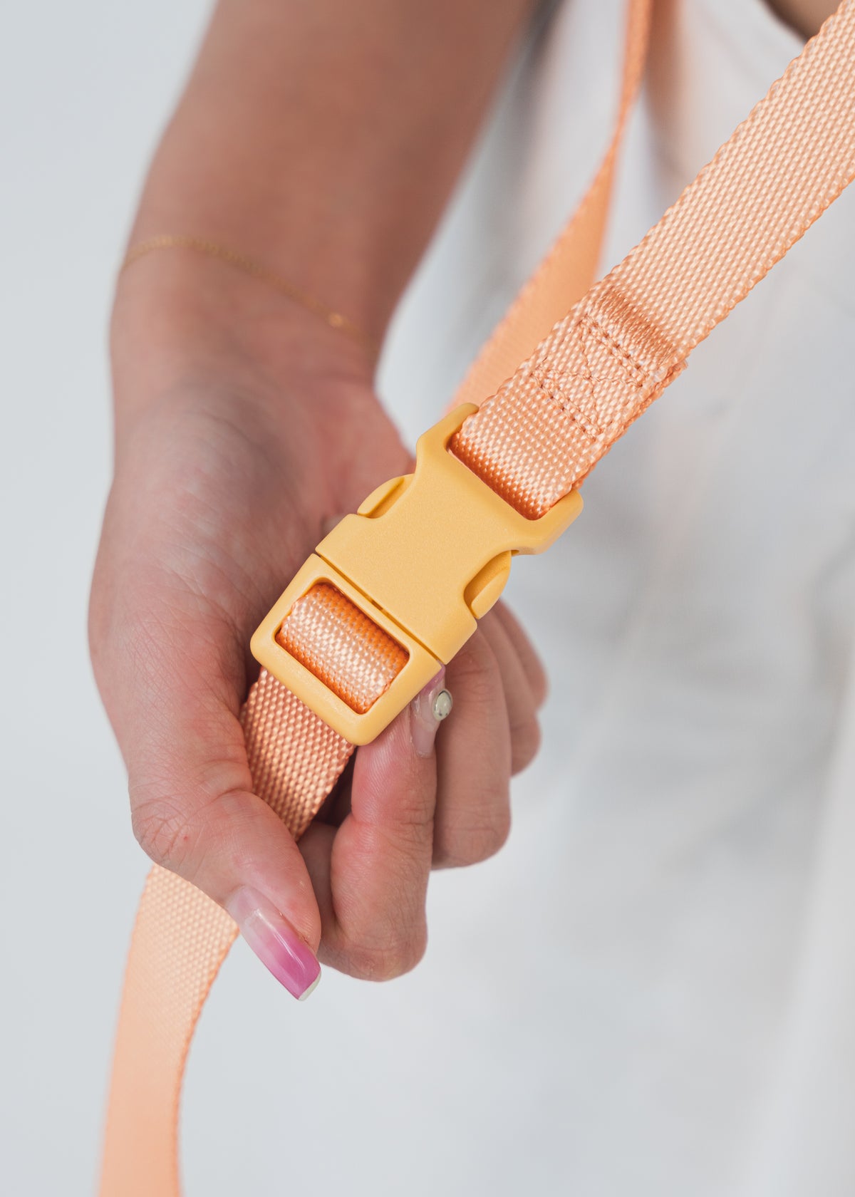 Gentle Pup Hands-free Leash - Tangerine