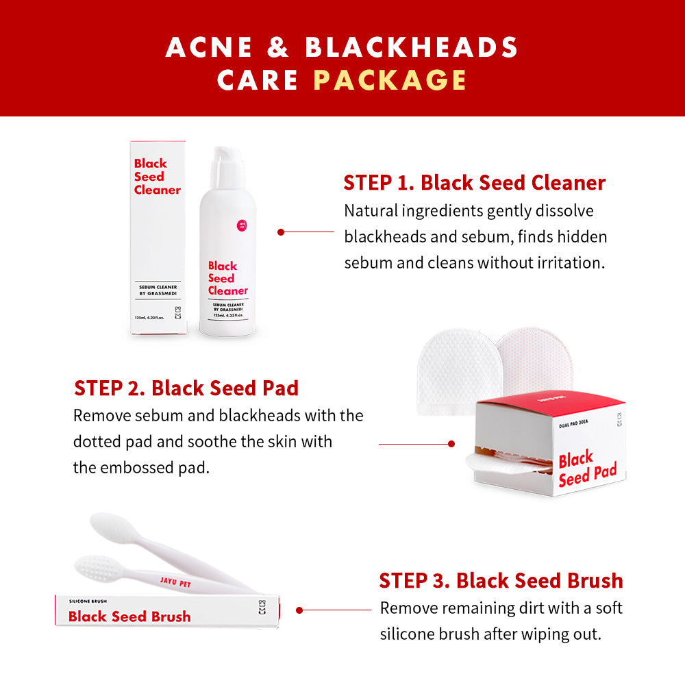 Jayu Pet 3-Step Cat Acne Kit