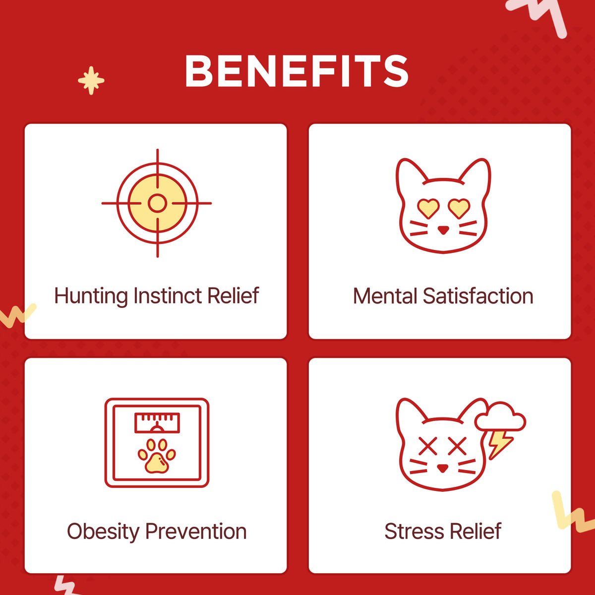 Jayu Pet Red Cat Ball