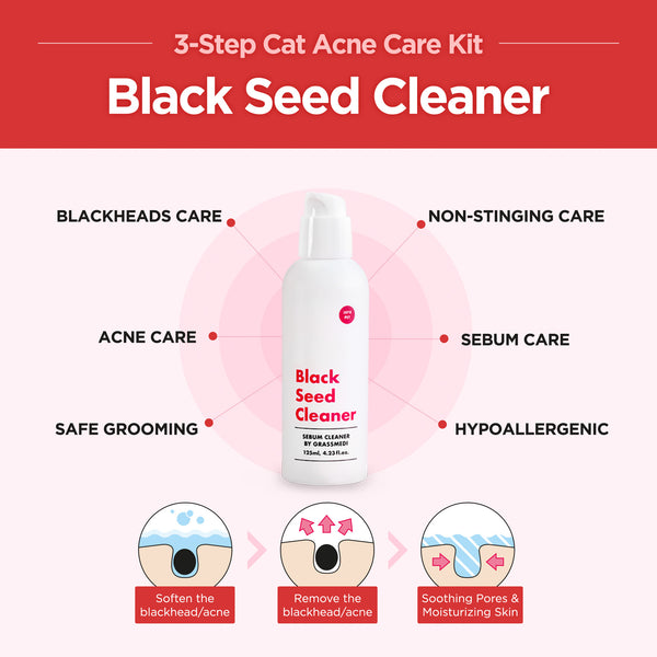 Jayu Pet 3-Step Cat Acne Kit
