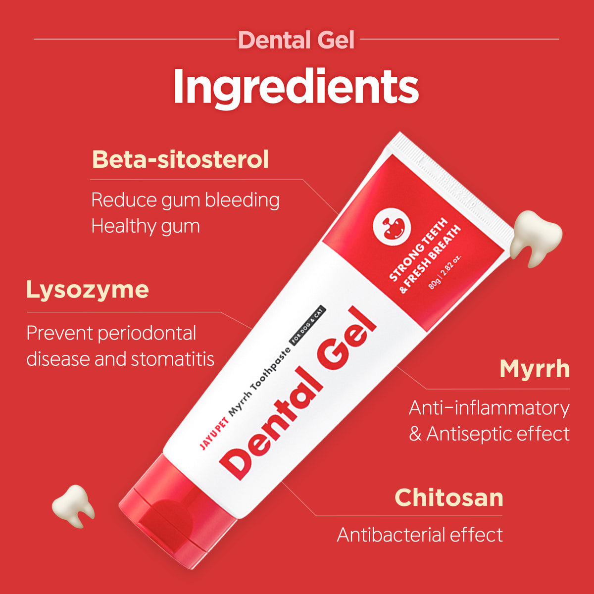 Jayu Pet Dental Gel & Toothbrush