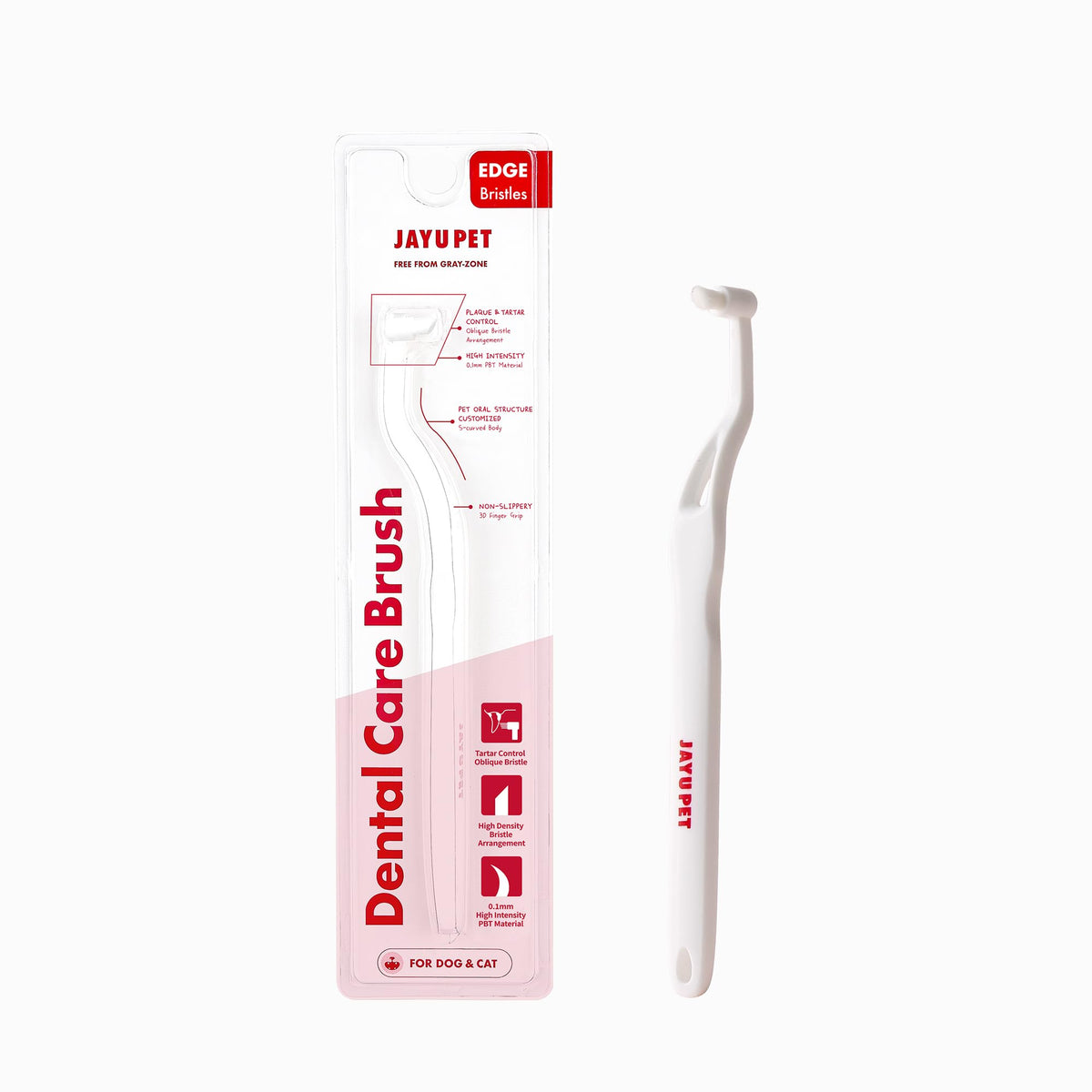 Jayu Pet Dental Brush - Edge