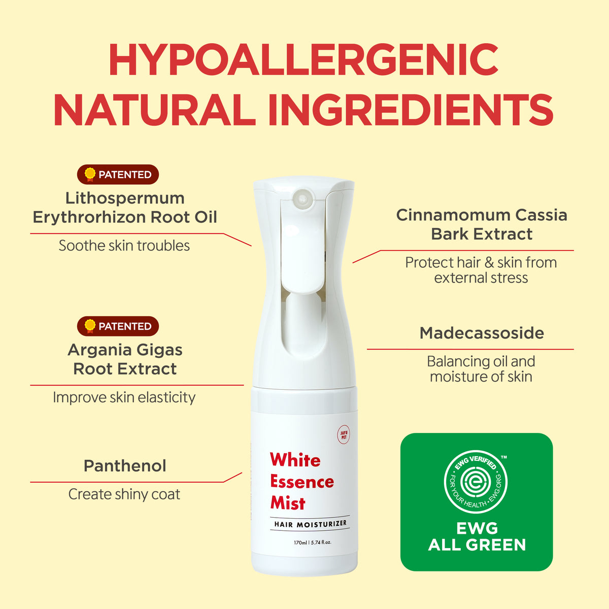 Jayu Pet White Essence Mist