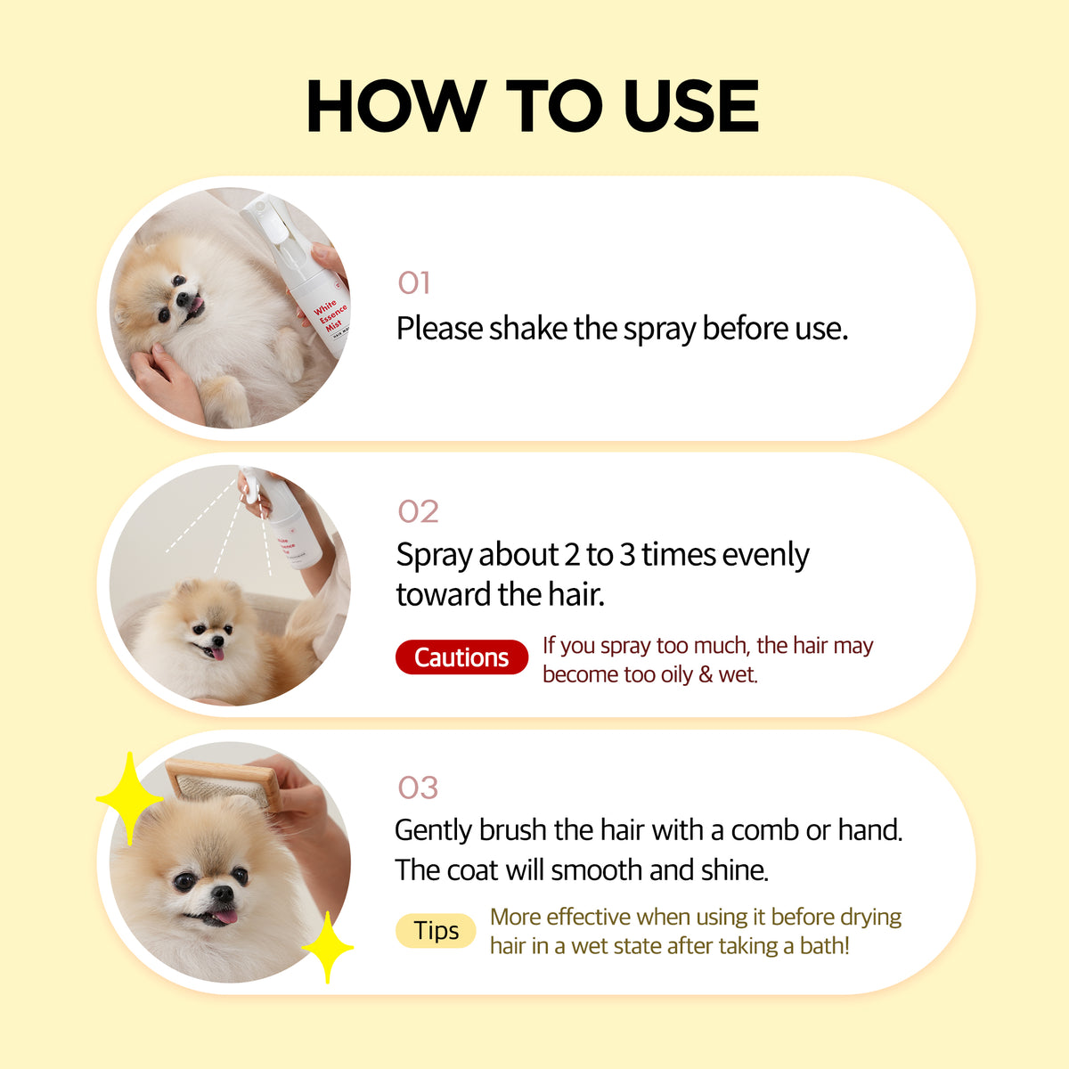 Jayu Pet White Essence Mist