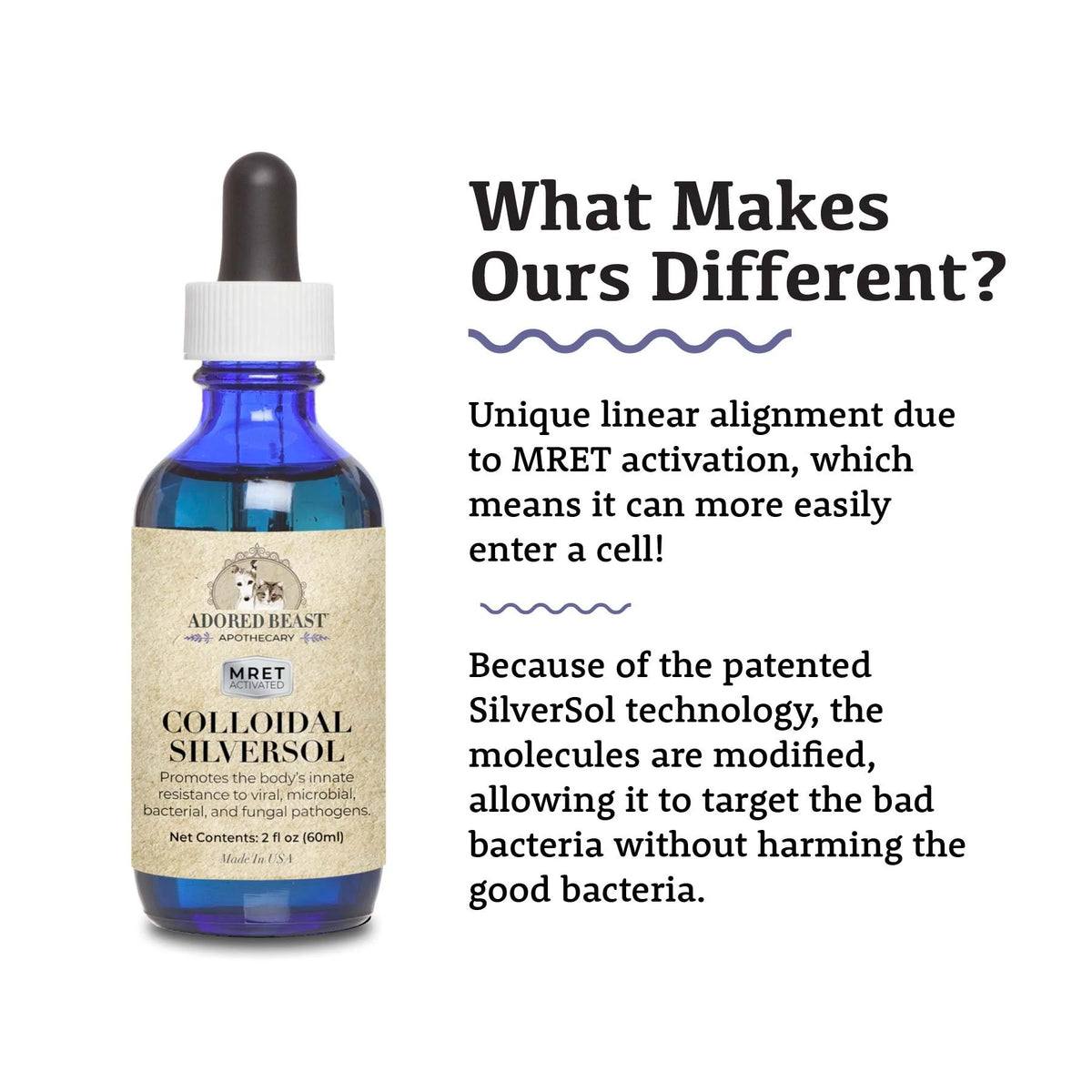 Adored Beast Colloidal Silversol | *MRET Activated