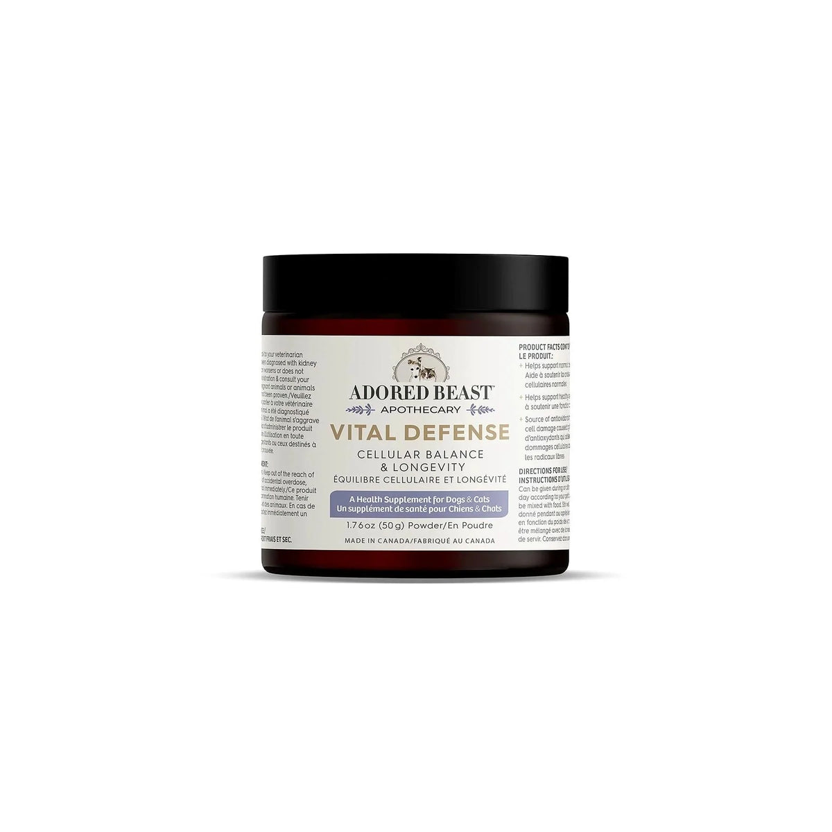 Adored Beast Vital Defense | Cellular Support 50g