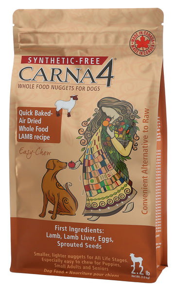 Carna4 Air Dried Dog Food | Lamb (Easy Chew)