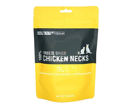 Freeze Dry Australia Freeze Dried Raw Chicken Necks