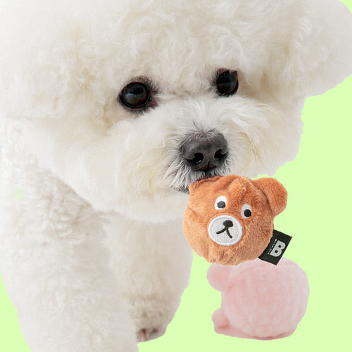 Bite Me Farm Friends Squeaker Ball Toy