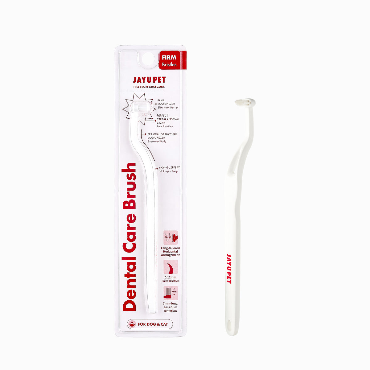 Jayu Pet Dental Brush - Firm