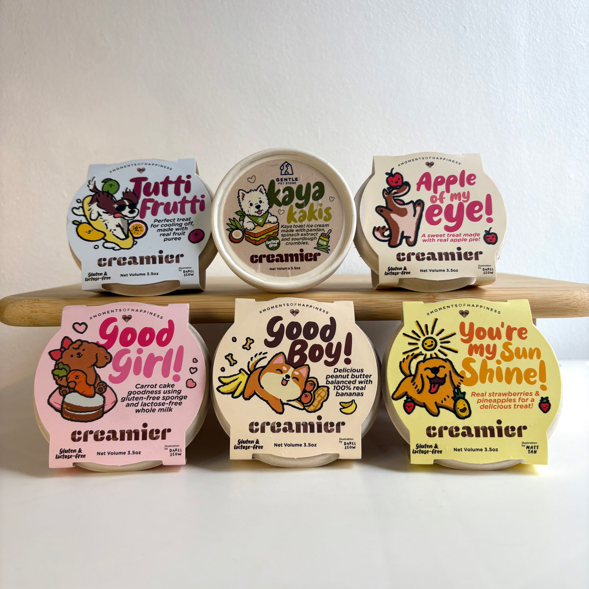 Creamier Ice Cream Bundle (Half Dozen)