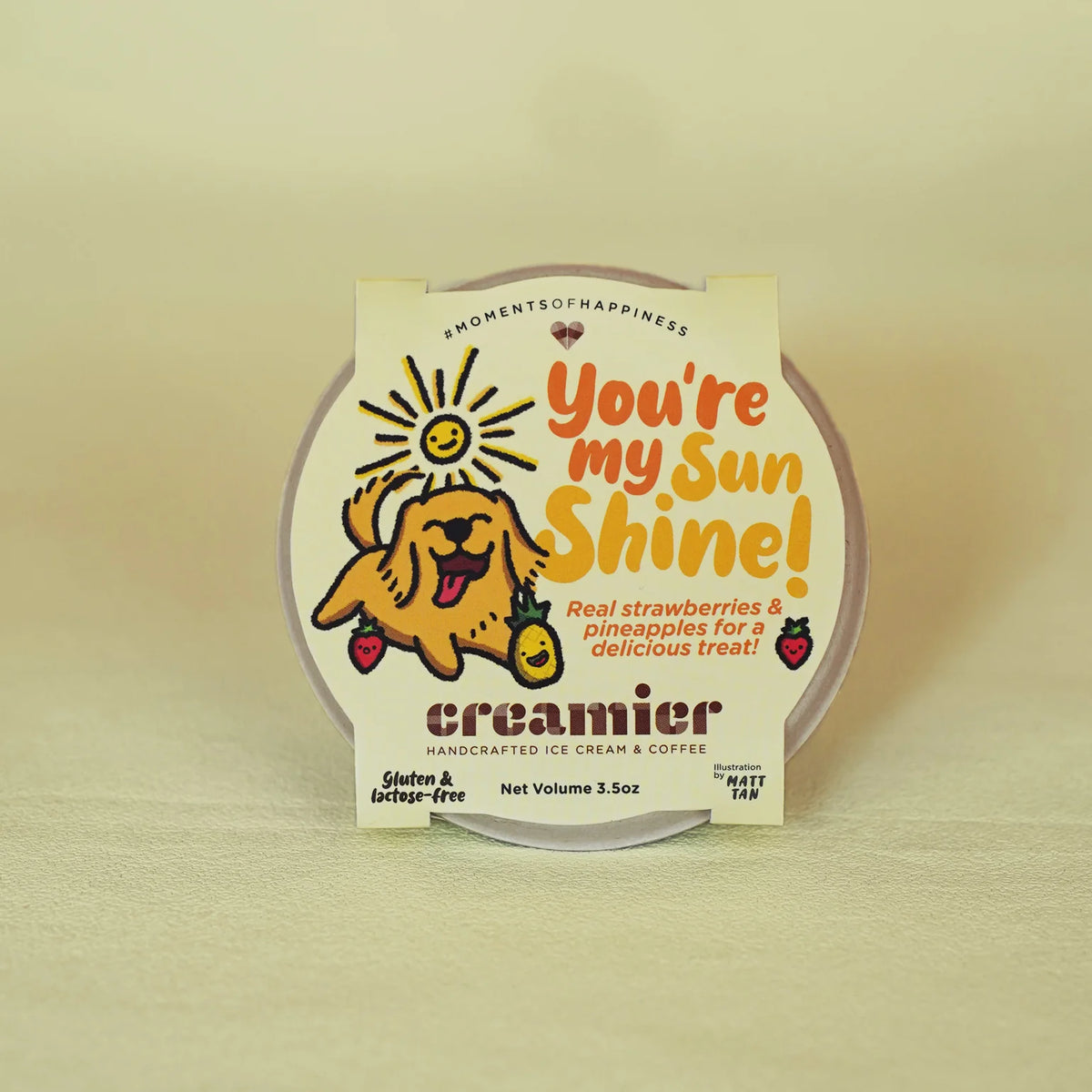 Creamier You're My Sunshine! Ice Cream