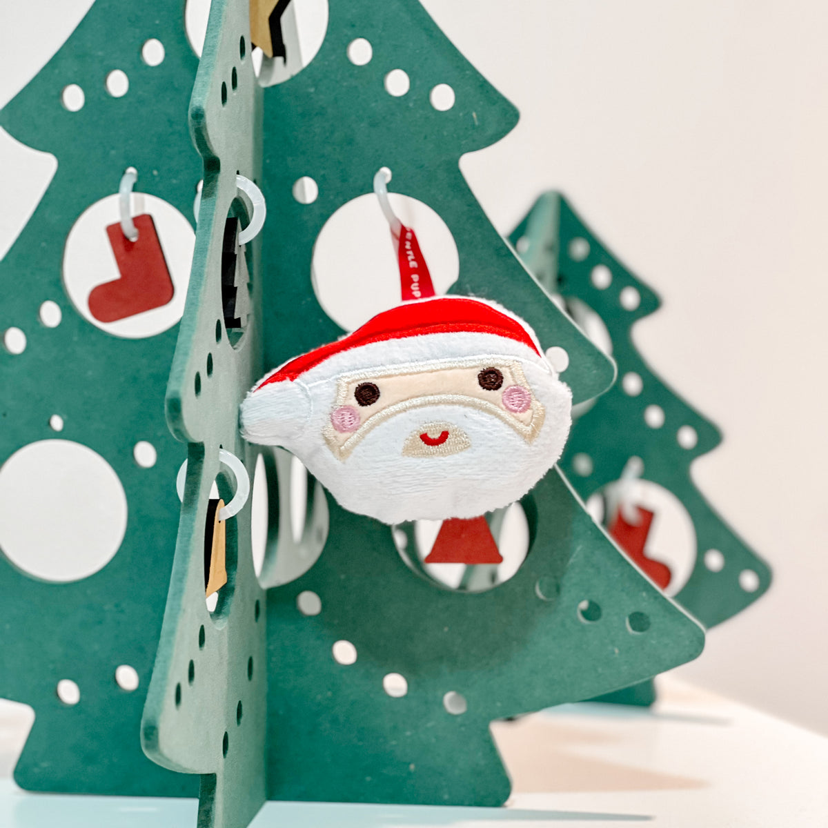 Gentle Pup Christmas Bauble Squeaker & Crinkle Toy (3 designs)