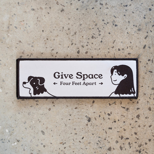 Four Feet Apart Leash Patches