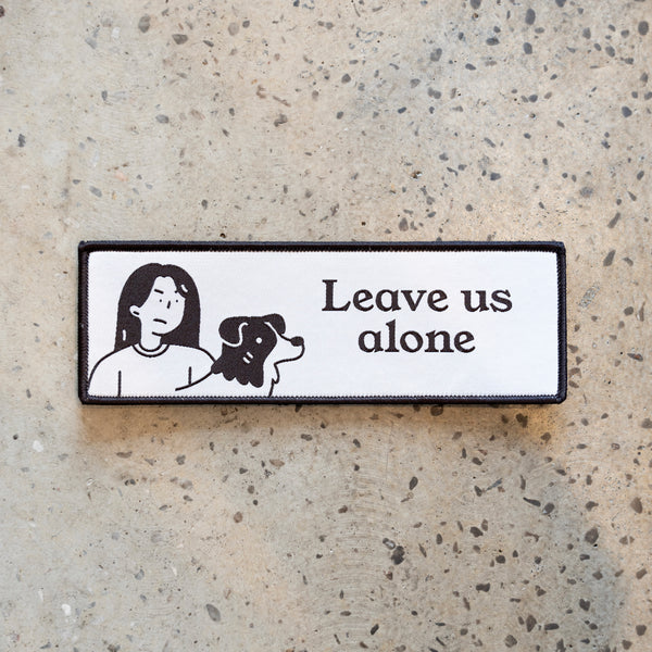 Four Feet Apart Leash Patches