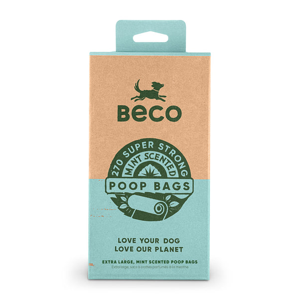 Beco Large Poop Bags | Mint Scented