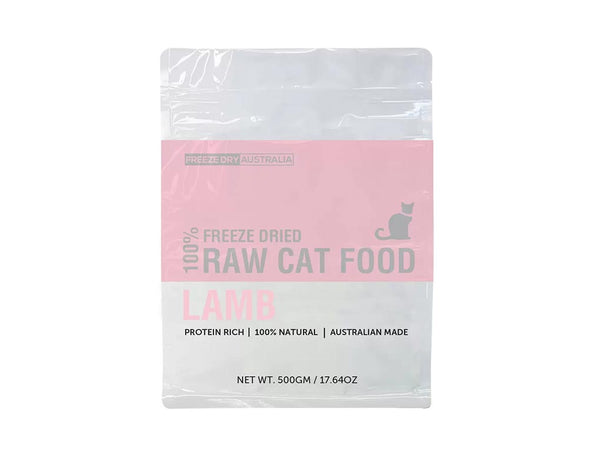 Freeze Dry Australia Freeze Dried Cat Food - Lamb