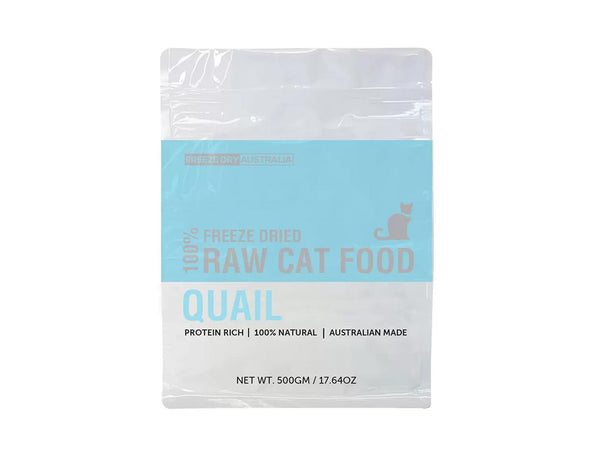 Freeze Dry Australia Freeze Dried Cat Food - Quail