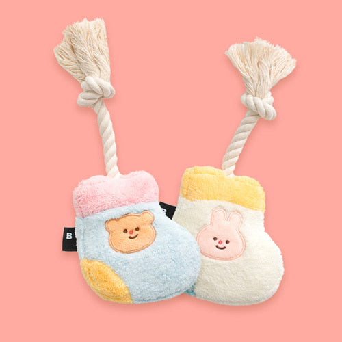 Bite Me Socks Rope Toy