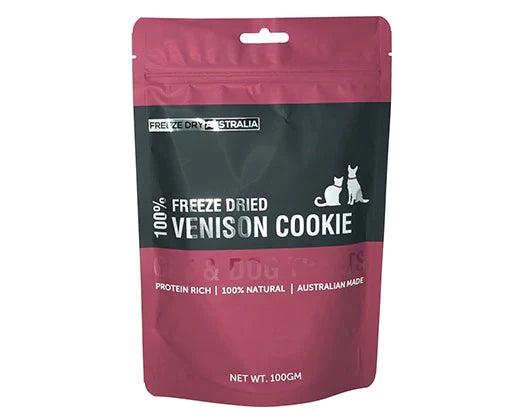 Freeze Dry Australia Freeze Dried Raw Venison Cookies