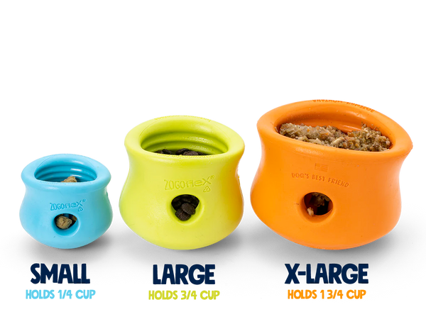 West Paw Interactive Puzzle Dog Toy - Zogoflex Toppl