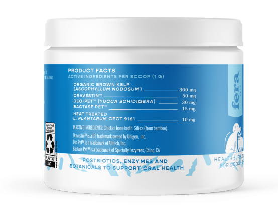 Fera Pets Dental Support Powder