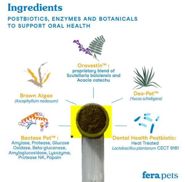 Fera Pets Dental Support Powder