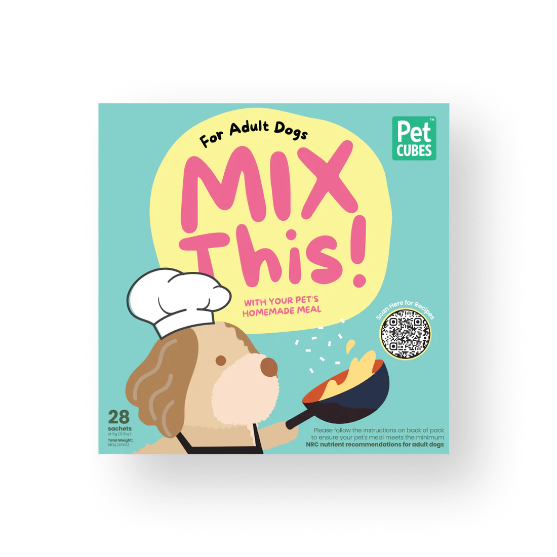 PetCubes Mix This! Meal Balancer Supplement for Dogs