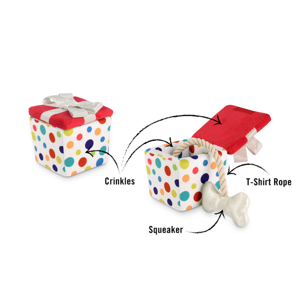 P.L.A.Y. Party Time Dog Toys Set