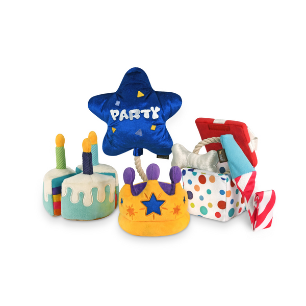 P.L.A.Y. Party Time Dog Toys Set