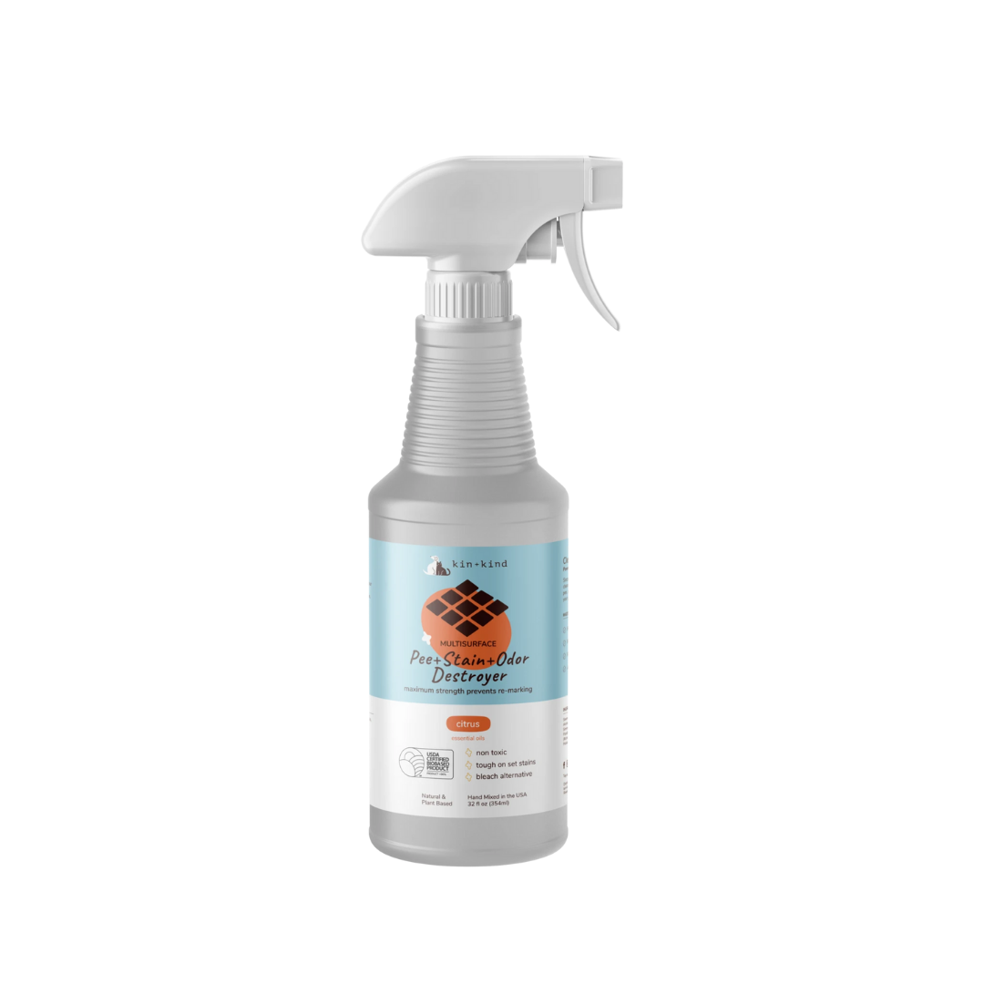 Kin+Kind Pee Stain & Odour Destroyer Multi-Surface Spray - Citrus