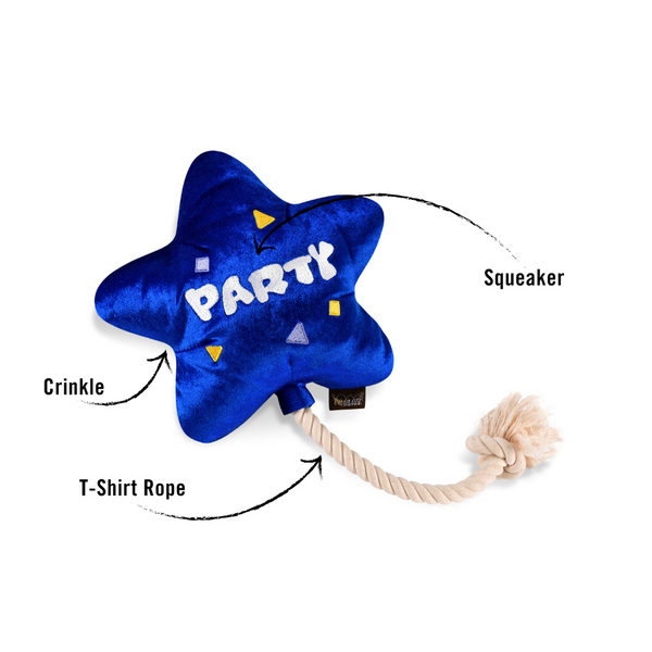 P.L.A.Y. Party Time Dog Toys Set
