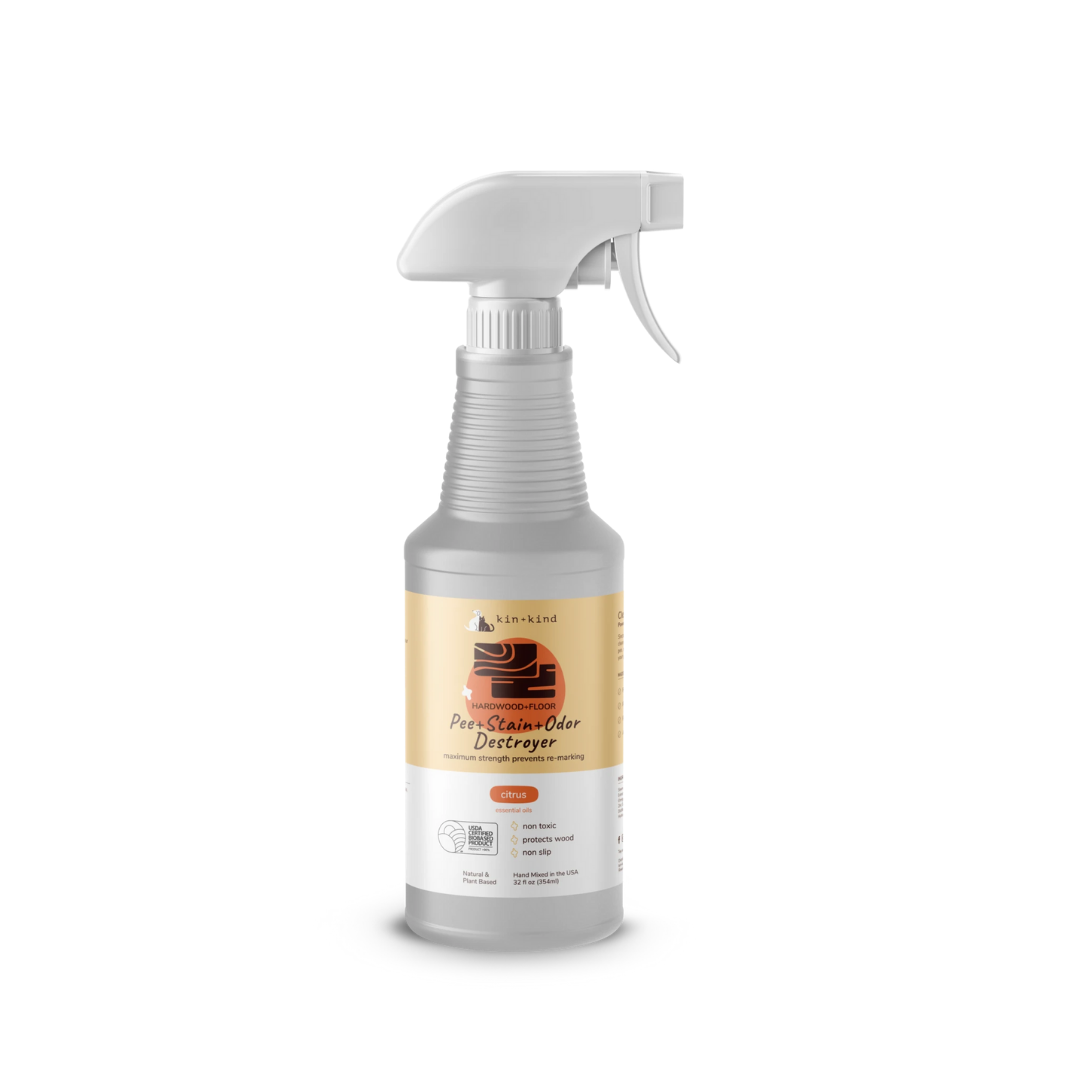 Kin+Kind Pee Stain & Odour Destroyer Hardwood + Floor Spray - Citrus