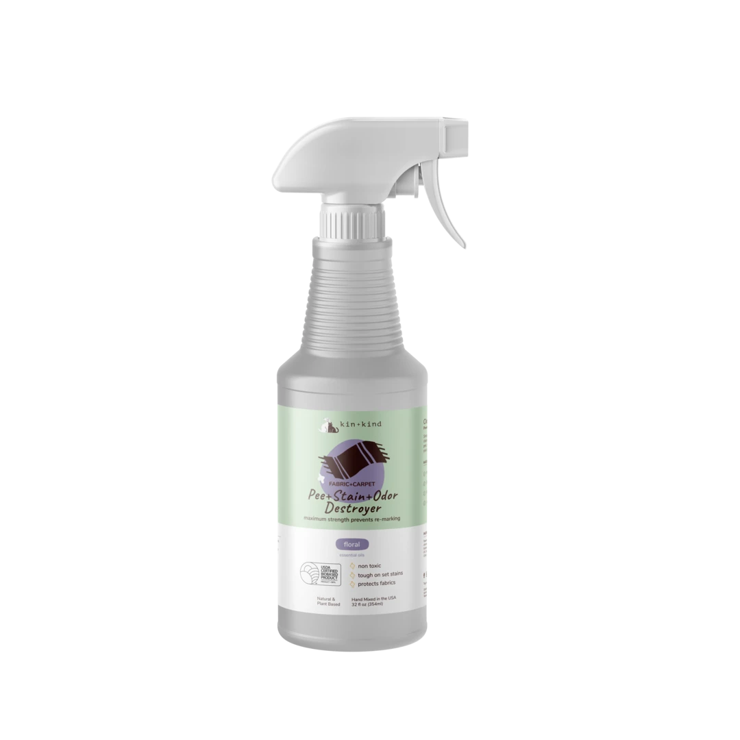 Kin+Kind Pee Stain & Odour Destroyer Carpet & Fabric Spray - Floral