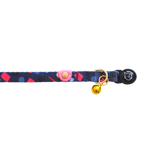 Gentle Purr Cat Collar - Playful Polly