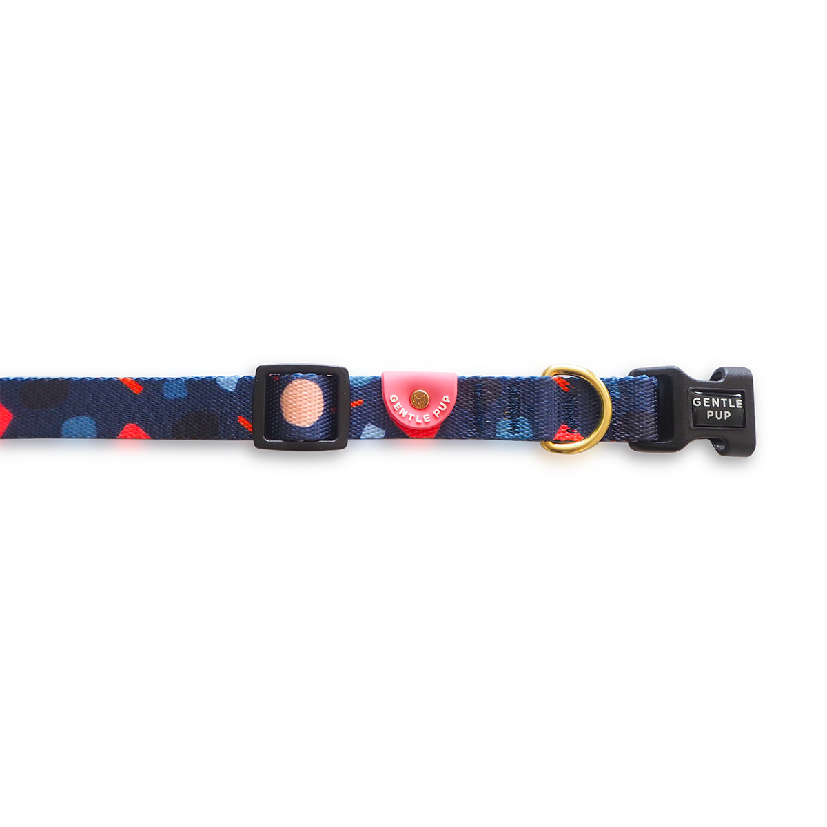 Gentle Pup Dog Collar - Playful Polly