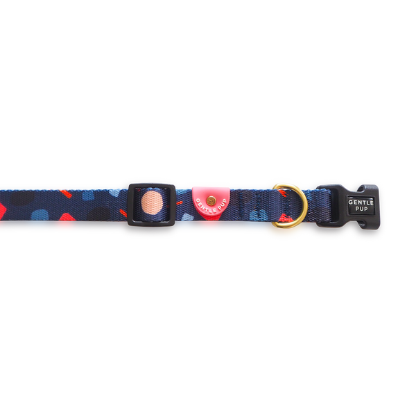Gentle Pup Dog Collar - Playful Polly