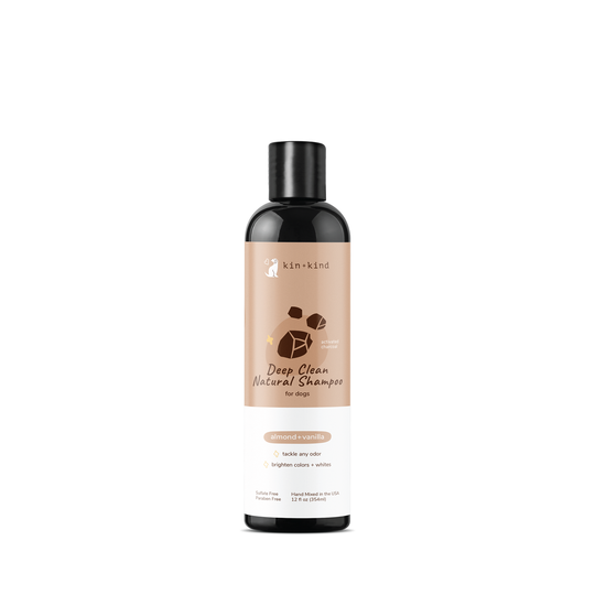 Kin+Kind Deep Clean Natural Shampoo - Almond+Vanilla