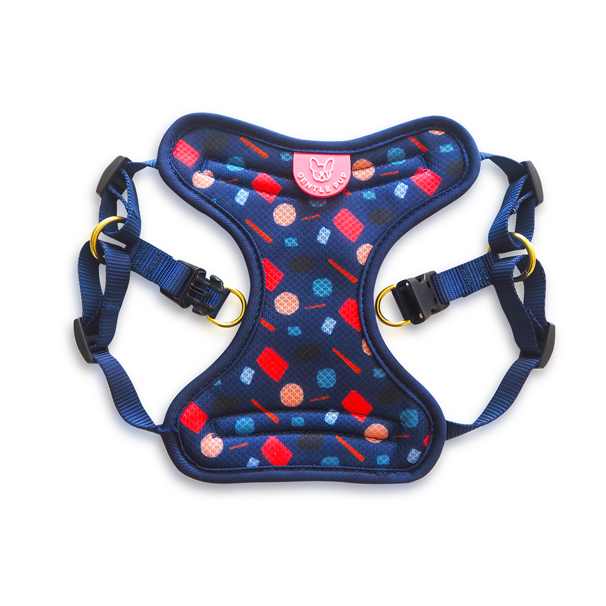 Gentle Pup Easy Harness - Playful Polly