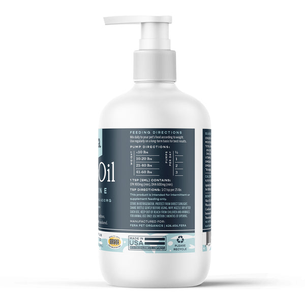 Fera Pet Organics Fish Oil For Dogs & Cats