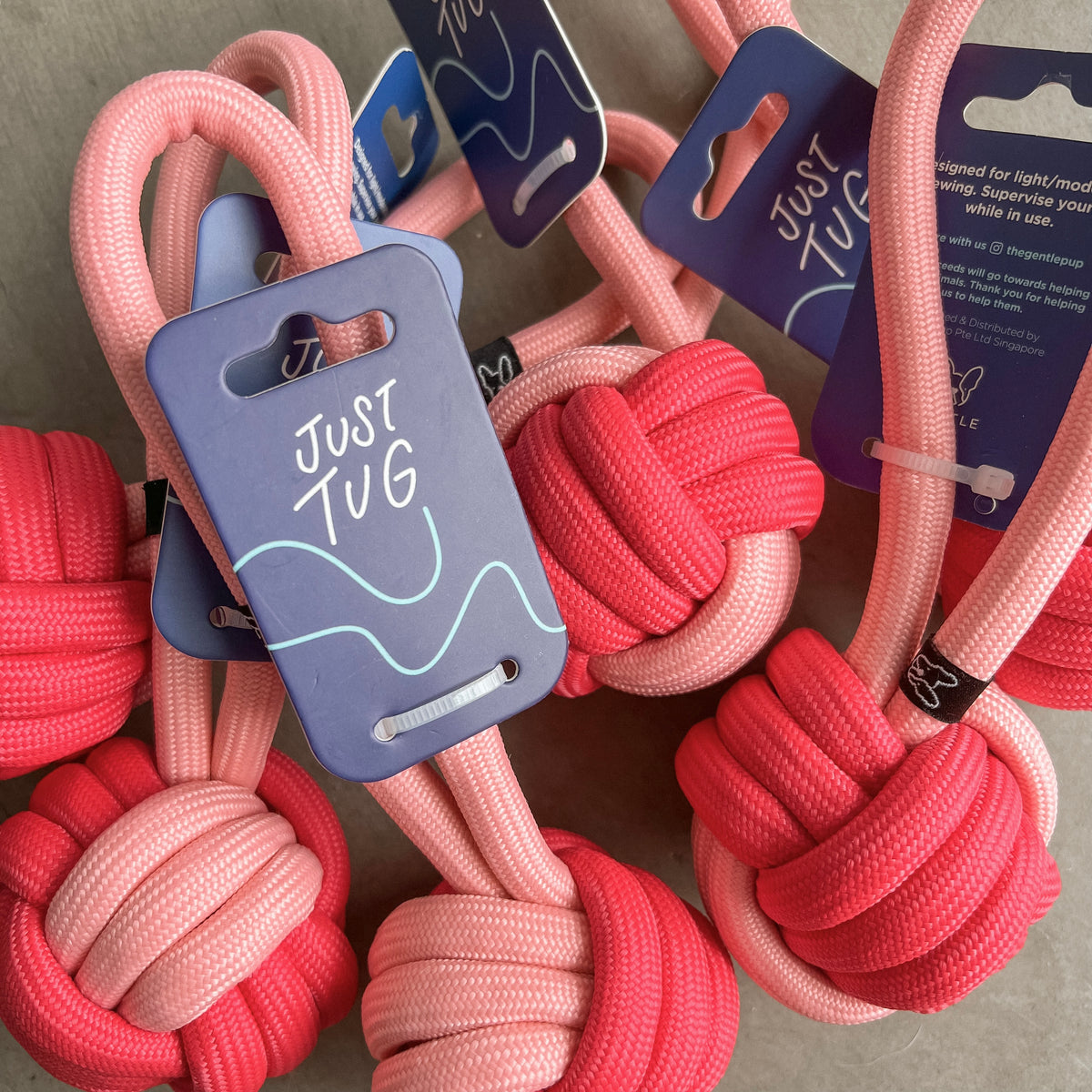 Gentle Pup Just Tug - Valentine