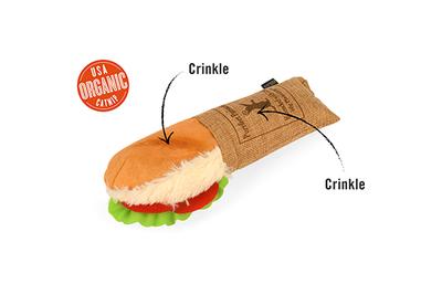 P.L.A.Y. Feline Frenzy Catnip Kicker Toy - Tuna Baguette