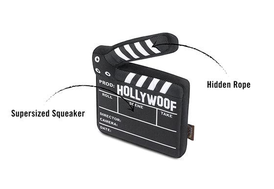 P.L.A.Y. Hollywoof Cinema Dog Toys - Doggy Director Board