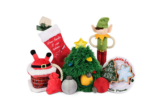 P.L.A.Y. Merry Woofmas Dog Toys Set