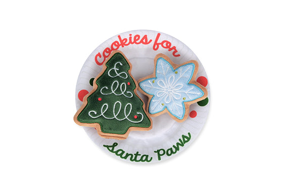 P.L.A.Y. Merry Woofmas Christmas Eve Cookies Dog Toy