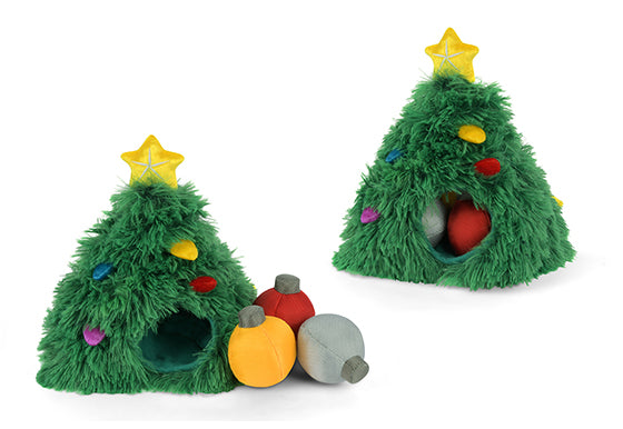 P.L.A.Y. Merry Woofmas Doglas Fur Dog Toy
